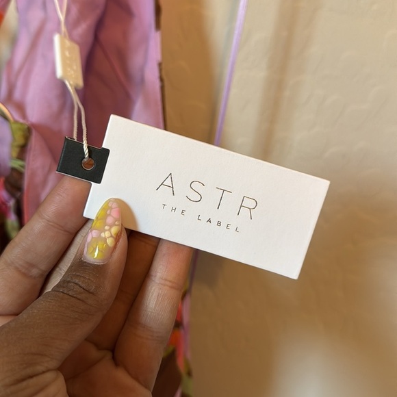 NWT ASTR The Label Sivana Halter Cut Out Maxi Dress S - Picture 7 of 13